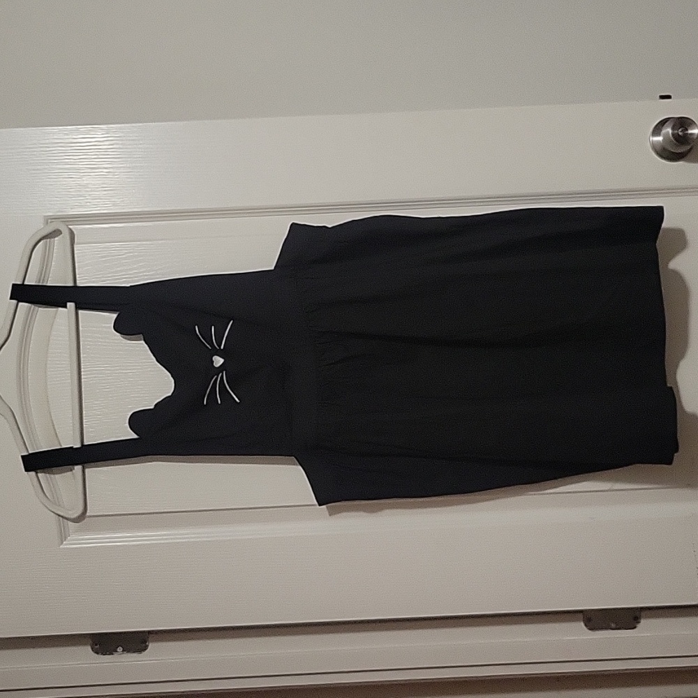 ModCloth Blcak Cat Dress XL